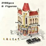 2196Pcs Street View Palace Cinema Modular Model Bricks 84006 Building Blocks Constructor Creator Sets Adults Toys Birthday Gifts (New)