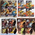 Assorted Original Mattel Jurassic World Snap Squad Dinosaurs Indominus Rex Mosasauru Bumy Ankylosaurus Childrens Toys for Boys (New)
