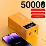 BackShell Container Super Fast Charging 10000 20000 50000mAh PD 22.5W Large Capacity Creative Power Bank Outdoor Power Supply Bangladesh (New)