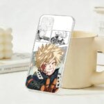 B-Bakugou Sharp Personality Art Phone Case Samsung S26 S25S24S21S22S23S30UltraPlus5GTransparent Cover (New)