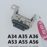Original Charging Port Dock Plug For Samsung Galaxy A34 A35 A36 A56 A55 A53 A536B TYPE-C Charger Connector Socket Repair (New)