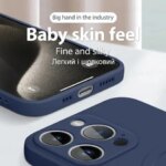 Liquid Silicone Case iPhone 16 15 14 13 12 11 Pro Max Plus 12 13 Mini 16e Magsafe Magnetic Wireless Charge Soft Cover (New)