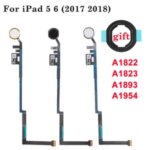 1set High Quality Home Button With Flex Cable Repair Part iPad Air 1 5 6 7 8 9 2017 2018 2019 2020 2021 Home Button Key Flex Bangladesh (New)