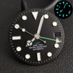 285MM Dial Suitable NH35 NH36 Movement Accessories Single Calendar Watch Dial Luminous Watch Parts Watch Hs Sterile Dial (New)