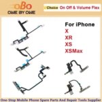 Power Switch On Off Mute Volume Button Flash Light Flex iPhone X XR XS MAX On Off Volume Flex Repair Part（1PC） Bangladesh (New)