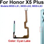 Menu Return Key Touch ID Sensor Huawei Honor X5 Plus X6 X7 X8 4G 5G FingerPrint Sensor Home Flex With Power Button Spare (New)
