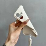 Original Liquid Silicone Phone Case Motorola MOTO Edge 70 60 50 Fusion Plus Pro Ultra Neo G77 67 86 56 Strap Anti-drop Cover (New)