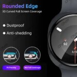 3D Screen Protector for Samsung Galaxy Watch 9 40mm/44mm/Ultra 2 Anti-scratch Film Full Coverage Protective Film Accessories (New)