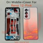 New Oppo Reno 12 Rear Battery Back Cover Housing Door LCD Frame Middle Frame CPH2625 (New)