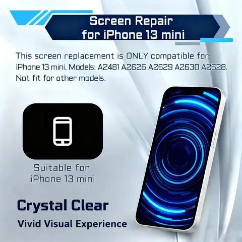 Sd42993f4493a45c3af725d73721892b5z_480x480q75 OLED InCell Screen iPhone 13 Mini LCD Display Touch Screen Digitizer Assembly Replacement iPhone 13mini LCD Repair Parts (New) - Image 1