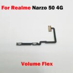 For Realme Narzo 50 60 50i 50A Prime 60X 70 Turbo Pro Power On Off Volume Switch Side Button Key Flex Cable Replacement Parts (New)