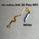 Fingerprint Home Sensor Flex Cable Infinix Hot 30 Play NFC Menu Key Touch ID Sensor Fingerprint with Power Button (New)