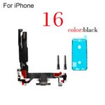 Dock Connector USB Charger Repair Charging Port Flex Cable iPhone 16 PRO MAX Replacement Parts (New)
