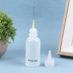 1Pc 50ML WTS 001 Plastic Liquid Alcohol With Needle Dispenser Rosin Solder Flux Paste Phone PCB Welding Repair Bangladesh (New)