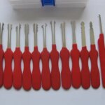 HONEST New Thickened Car Scissors Quick Opening Tool Lock Pick Quick Opening for Lock Smith Tool (New)