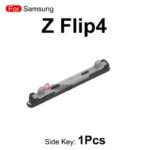 1Pcs Silver Blue Purple Gold Black Button Samsung Galaxy Z Flip 4 Flip4 Sike Keys Replacement Parts (New)