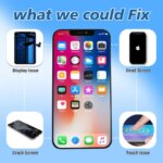 LCD Display iPhone 12 12Pro Touch Screen Replacement iPhone 12 Pro FHD Incell Support Face ID True Tone IC Transplant (New)