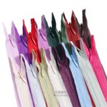 30 Pieces YKK2 Silk Edge Invisible Zipper Genuine Dress Throw Pillow Nylon Closed Lock 20 25 40 60 cm (New)