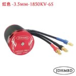 JDHMBD Helicopter H2222-1850KV(6S) Brushless Motor Airplane for Tarot ALIGN Trex 450 450L ALZRC X360 465 Helicopter 3.5mm/3.17mm (New)