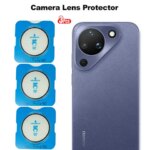 3pcs Lens Protector Huawei Pura 90 Pro Max Pura 80 Ultra Pura 80 Pro Camera Lens Protective Back AR Cover (New)