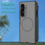 For Samsung Galaxy Z Fold 8 Ultra Case NILLKIN Fitted Case Magnetic Super Frosted Shield Matte PC Cover With Pen Slot (New)