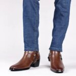 Mens Boots Fashion Designer Chelsea Boots Luxury High Quality Men Cowboy Boots 2026 Zip Wedding Office Dress Shoes Male (New)