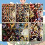 Anime Dragon Ball Puzzle Cards SSR UR CP IP GP Cards Son Goku Vegeta Iv Trunks Majin Buu Android 18 Frieza Collectible Cards (New)
