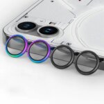 Rear Camera Lens Cover Nothing Phone 1 Back Aluminum Alloy Metal Camera Protector Nothing Phone1 Lens Ring Film (New)