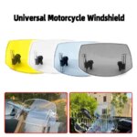 Fit for Zontes 350-T2 T350 T350X T310 703F Universal Motorcycle Risen Clip Windscreen Windshield Extension Spoiler Air Deflector (New)