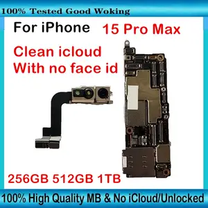 Sd6c0c8a8b7d2466ab623985413466c92g_300x300q75 Unlocked iPhone 15 Pro Max Motherboard With Face ID Main LogicBoard Chips Plate Clean iCloud Logic board Support Update Bangladesh (New) - Image 1
