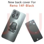 New For Reno 14 F Back Battery Cover CPH2743 For oppo reno 14F Back Cover Rear Housing Cover Replacement Parts (New)