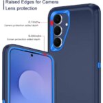 Heavy Duty 3-Layer Armor Protection Phone Case Samsung Galaxy S26 S25 S24 S23 S22 Ultra Plus Matte Impact Resistant Cover (New)