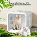 Professional Pet Dryer Box for Dogs Cats Fast Drying & Low Noise Blower Portable Pet Hair Dryer Machine Adjustable Temperature (New)