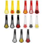 Motorcycle Front Head Fairing Horn Cover Bracket Decoration Shell For Vespa GTS 125 250 300 2019-2022 GTV 300 2022 (New)