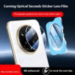 3 Pcs Full Glue Camera Lens Tempered Glass Xiaomi Mix Fold4 POCO F7 Pro Mi 14 15 Ultra Redmi K80 Pro Film Lens Cover (New)