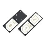 Genuine single & Daul Sim Card Tray Holder Sony xperia C3 S55T S55U Sim Card Slot Tray Sony C3 sim card reader holder (New)