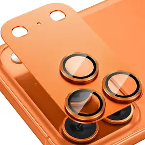 Sd76744752a1f451a9fa88c29d24aa8dcz_300x300q75 Metal Tempered Glass Camera Lens Protector Cover iPhone 17 Pro Max Air 17Pro 17Promax iPhone17 Phone Protection Accessories Bangladesh (New) - Image 1