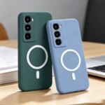 Lightweight TPU Case Itel City 100 4G C671L Cover Protective With Magnetic Sticker (New)