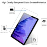 2pcs 9H Tempered Glass Samsung Galaxy Tab A7 104'' 2020 2022 SM-T500 T505 T507 Clear Screen Protector Anti Scratch Film (New)