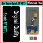 Original Tecno Spark 7P KF7j LCD Display Touch Screen