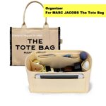 Handbag Liner Inner Shaper Purse Organizer Insert Fit For Marc Jacobs The Tote Bag (New)