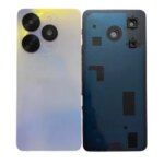 New Tecno Spark Go 2024 BG6 Back Cover Battery Cover Rear Panel Housing Case With Camera Lens Repair Parts (New)