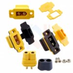 XT60BE-M Battery Connector XT60 Male Plug Gold-plated XT60 Mountable Connector Yellow Socket Or XT60H-F Quickly Charge (New)