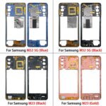 NEW Middle Frame Holder Housing Replacement Repair Parts For Samsung M23 M52 M53 5G M236B M536 M51 M62 F62 (New)