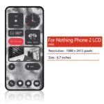 LTPO OLED 120Hz Nothing Phone 2 Phone2 A065 LCD Display Touch Screen Digitizer Assembly Nothing Phone Two Display (New)