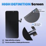 Screen Replacement For iPhone X XS MAX OLED Touch Digitizer Assembly Display For iPhone XR 11 12 Pro 13 Mini 13 Pro Max Display (New)