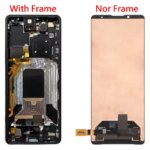 61'' Original Sony Xperia 5 IV LCD Display Assembly Touch Screen XQ-CQ54 XQ-CQ72 LCD With Frame Digitizer Replacement Part (New)