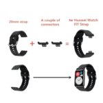 Watch Strap Adapter Huawei Watch FIT 20mm Smart Watch B Connector Accessories Bracelet Link Attachment Replacement (New)