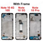 AMOLED For Xiaomi Redmi Note 10 4G LCD Note 10 5G Display M2101K7AI For Redmi Note 10 Pro Display M2101K6G Replacement Note 10S (New)