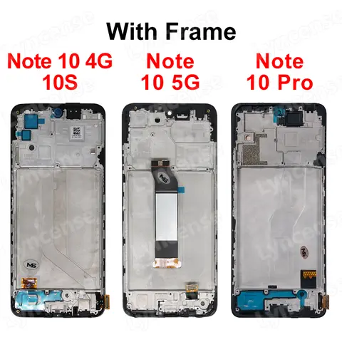 Sd9387db46d954c9e8729a4488ece5004J_480x480q75 AMOLED For Xiaomi Redmi Note 10 4G LCD Note 10 5G Display M2101K7AI For Redmi Note 10 Pro Display M2101K6G Replacement Note 10S (New) - Image 1